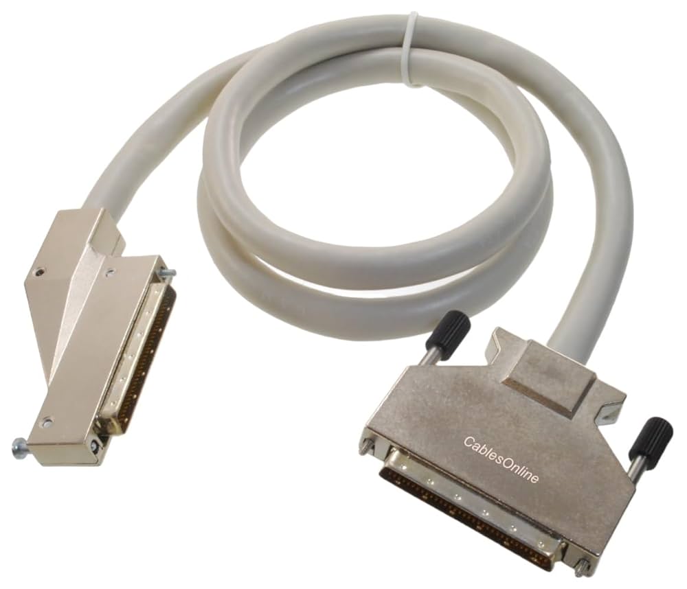 キハダ　SAR Amazon.com: CablesOnline 3ft SCSI-3 (HPDB68) Right-Angle
